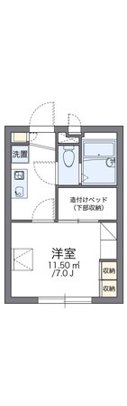 レオパレス太陽の物件間取画像